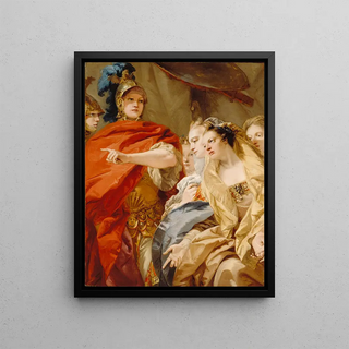 Giovanni Domenico Tiepolo - The Women Of Darius Invoking The Clemency Of Alexander.webp