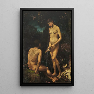 Hans Thoma - Adam and Eve.webp