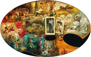 Hans Zatzka - The painters palette.webp