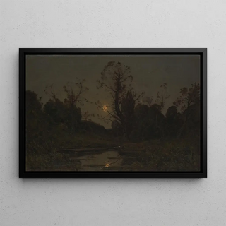 HenriJoseph Harpignies - Moonrise.webp