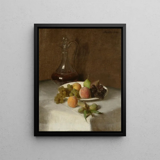 Henri FantinLatour - Nature morte la carafe.webp