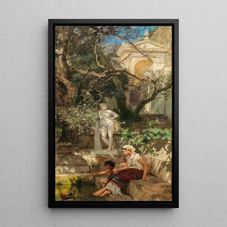 Henryk Siemiradzki - Leisure Hours by the Water.webp