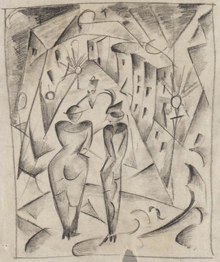 Hermann Stenner - Zwei Frauen auf der Strae.webp