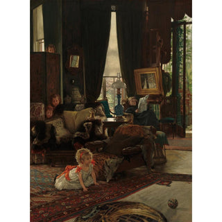 Hide and Seek - James Tissot | Reproduction Tableau Décoration murale affiche copie