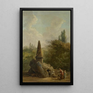 Hubert Robert - Garden Monument.webp
