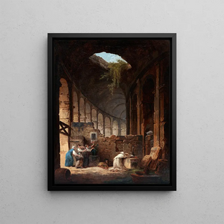 Hubert Robert - Hermit in the Colosseum.webp