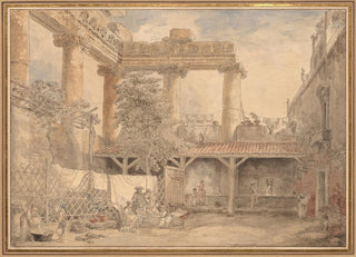 Hubert Robert - Roman Ruins Villa Pamfili.webp