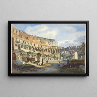 Ippolito Caffi - Interior of the Colosseum.webp