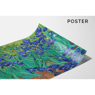 Irises - Vincent van Gogh | Reproduction Tableau Décoration murale affiche copie