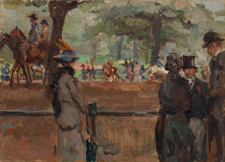 Isaac Israls - A busy day at Rotten Row Hyde Park London.webp