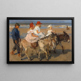 Isaac Israls - Donkey Rides on the Beach.webp