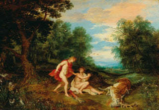Jan Brueghel the Younger - Apollo comforting Cyparissus.webp