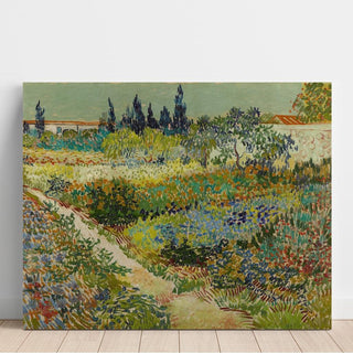Jardin à Arles - Vincent van Gogh | Reproduction Tableau Décoration murale affiche copie
