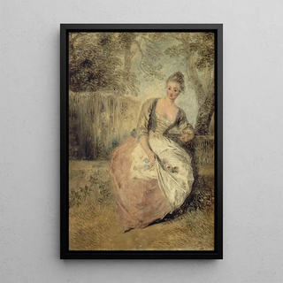 JeanAntoine Watteau - LAmante inquite.webp