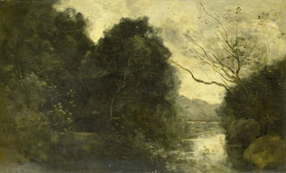 JeanBaptisteCamille Corot - Pond in the Woods.webp