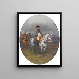 JeanBaptiste douard Detaille - Napoleon On Horseback.webp