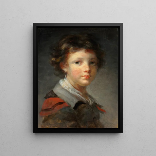 JeanHonor Fragonard - A Boy in a Redlined Cloak.webp