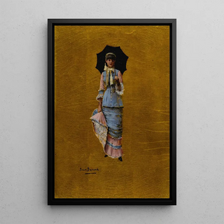 Jean Braud - Jeune femme a lombrelle.webp