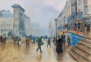 Jean Braud - Le boulevard SaintDenis Paris.webp