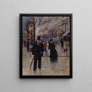 Jean Braud - Sur le boulevard.webp