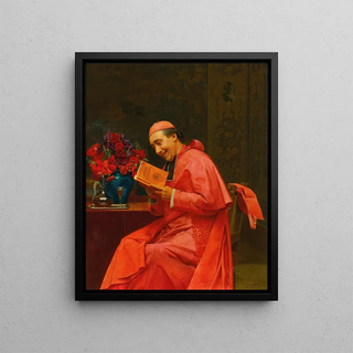 Jehan Georges Vibert - An Amusing Read.webp