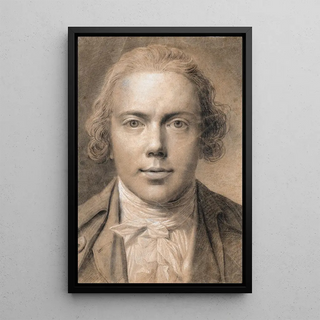 Jens Juel - Selvportrt brystbillede en face.webp