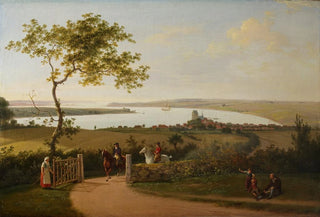 Jens Juel - View Of The Little Belt From A Hill Near Middelfart Funen.webp