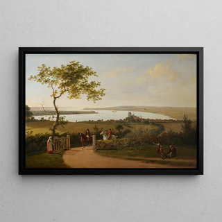 Jens Juel - View Of The Little Belt From A Hill Near Middelfart Funen.webp
