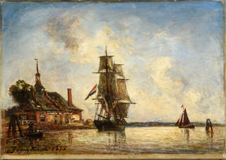 Johan Barthold Jongkind - Canal en Hollande.webp