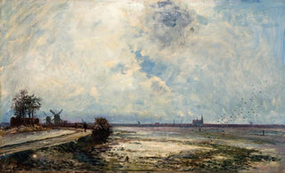 Johan Barthold Jongkind - Dutch Landscape.webp