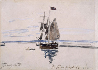 Johan Barthold Jongkind - La Mer Honfleur.webp