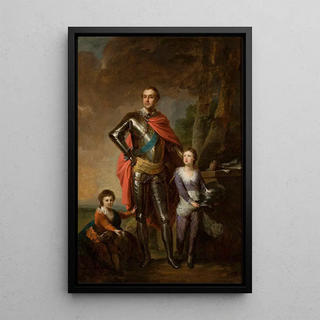 Johann Baptist von Lampi the Elder - Franciszek Ksawery Branicki with his sons Aleksander and Wadysaw.webp