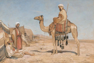 John Frederick Lewis - A Bedouin Encampment Or Bedouin Arabs.webp