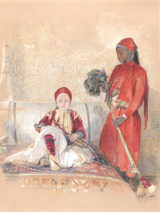 John Frederick Lewis - Iskander Bey and his Servant.webp
