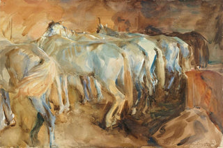 John Singer Sargent - Bus Horses in Jerusalem.webp