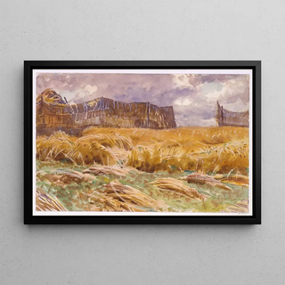 John Singer Sargent - Camouflaged Field in France.webp