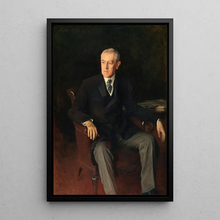 John Singer Sargent - Portrait of Woodrow Wilson 18561924 American President.webp
