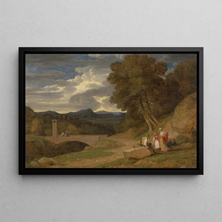 John White Abbott - An Italianate Landscape.webp