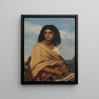 Jozef Van Lerius - Moza the Gypsy woman.webp