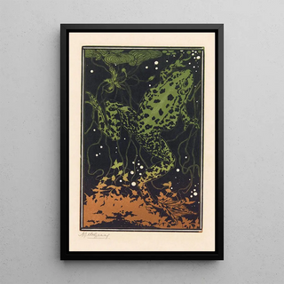 Julie de Graag - Zwemmende kikker.webp