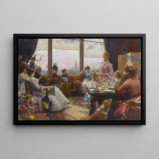 Julius Leblanc Stewart - Five oclock tea.webp