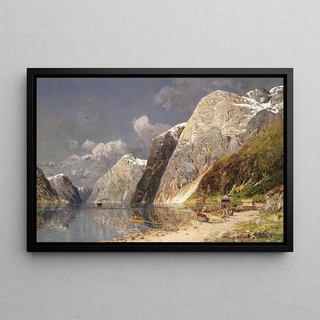 Karl Kaufmann - Grosse Fjordlandschaft.webp