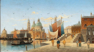 Karl Kaufmann - Venice a View of Santa Maria della Salute (Case Conflict).webp
