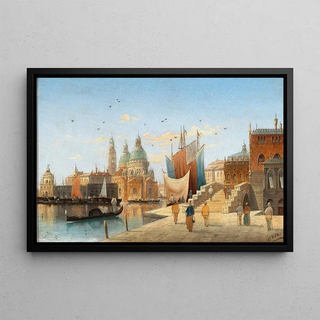 Karl Kaufmann - Venice a View of Santa Maria della Salute (Case Conflict).webp