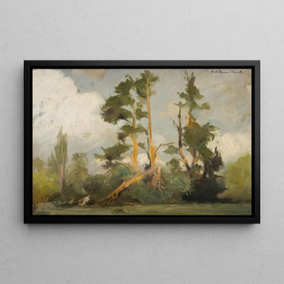 Karl Maria Thuma - Study of Trees.webp