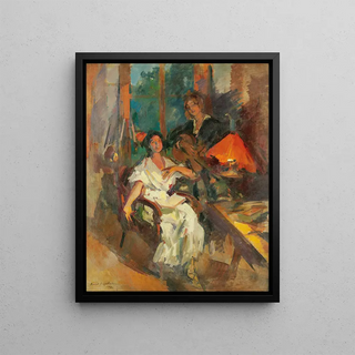 Konstantin Alexeevich Korovin - Evening Duet.webp