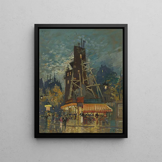 Konstantin Alexeevich Korovin - Parisian Boulevard.webp