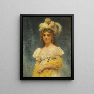 Konstantin Egorovich Makovsky - Yellow shawl.webp