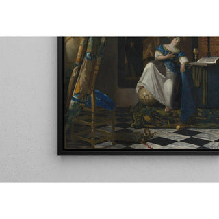 L'Allégorie de la Foi - Johannes Vermeer | Reproduction Tableau Décoration murale affiche copie