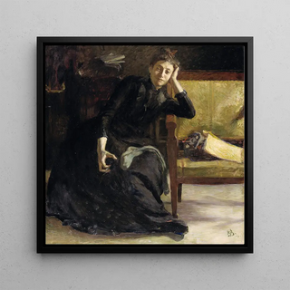 Richard Bergh - The Artist Eva Bonnier.webp